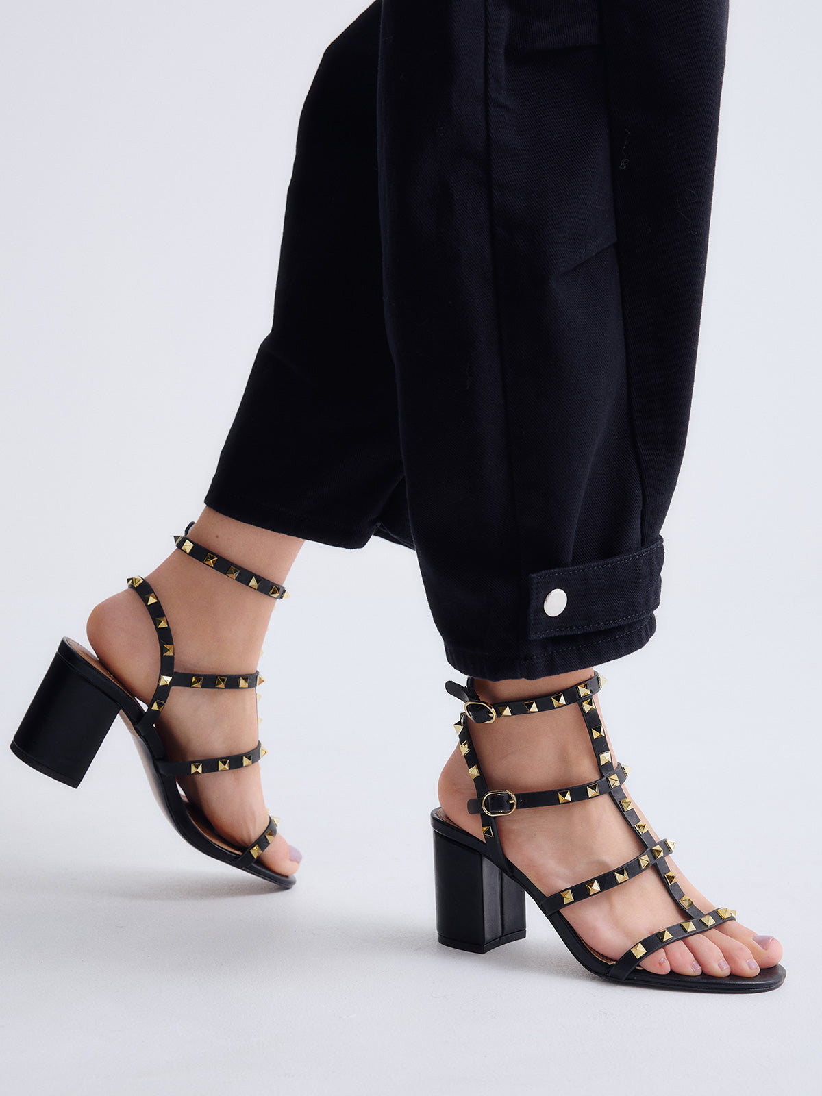 ADELE-514 PU BLACK GOLD