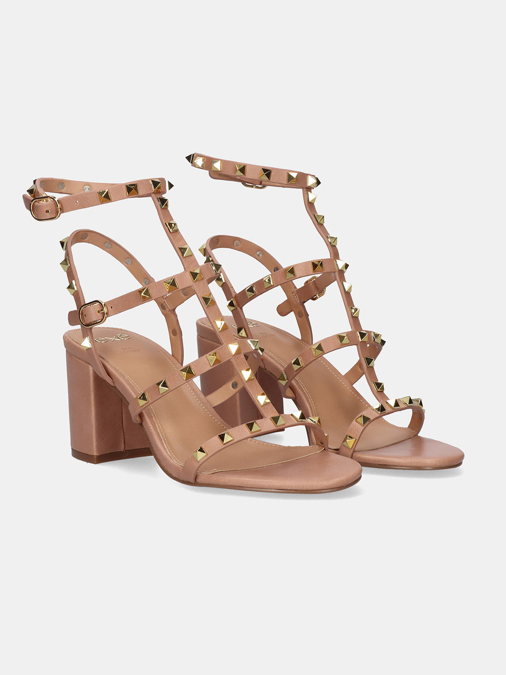 ADELE-514 PU NUDE-GOLD