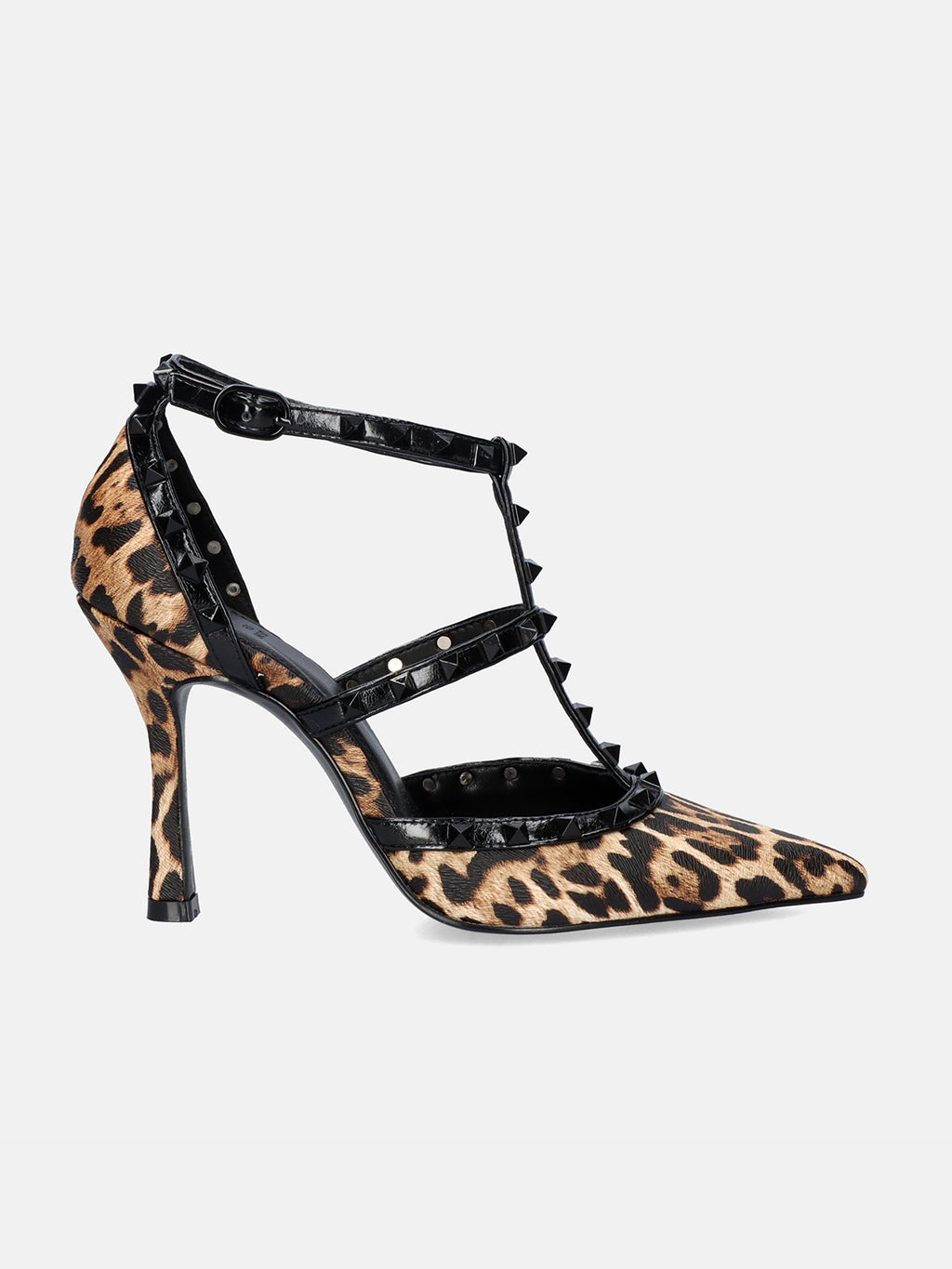 ANGELIA-815 PU LEOPAR BLK