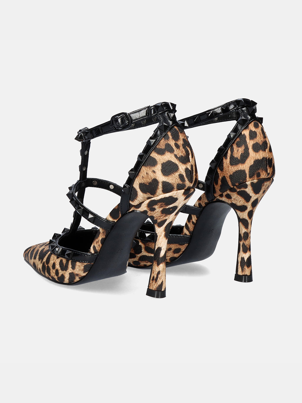 ANGELIA-815 PU LEOPAR BLK
