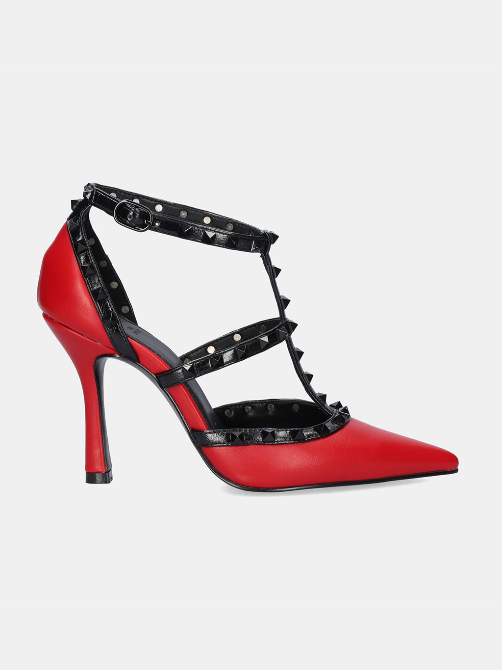 ANGELIA-815 PU RED BLACK