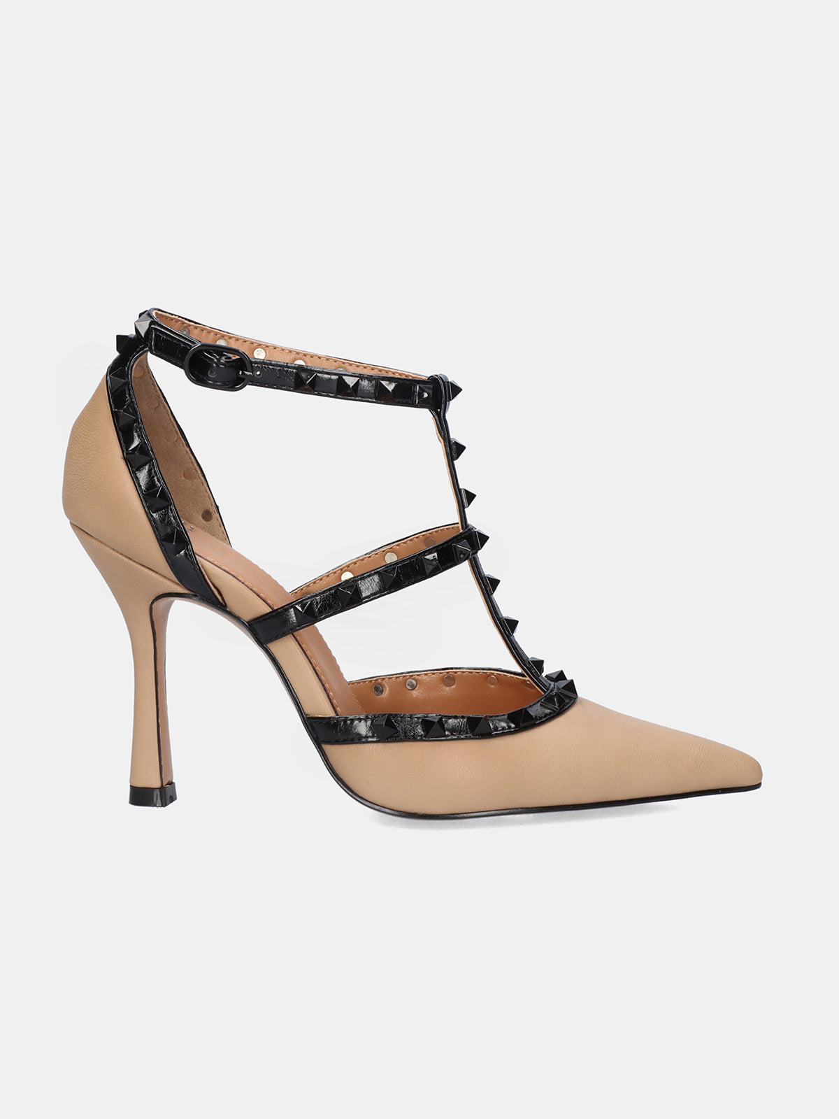 ANGELIA-815 PU TAUPE BLK