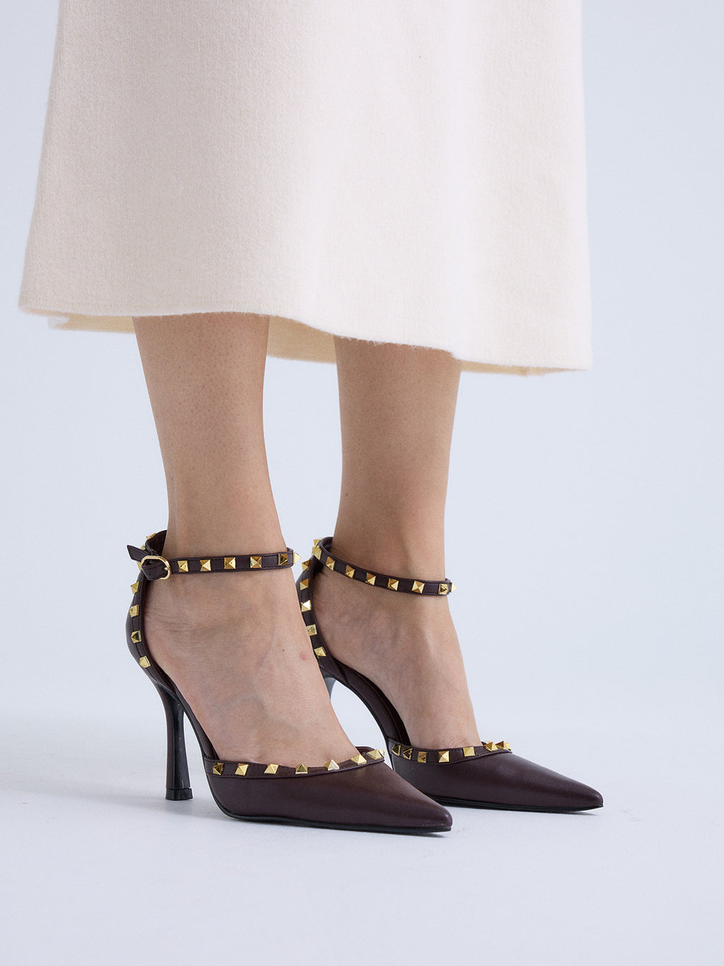 ANGELIA-825 PU BORDEAUX GOLD