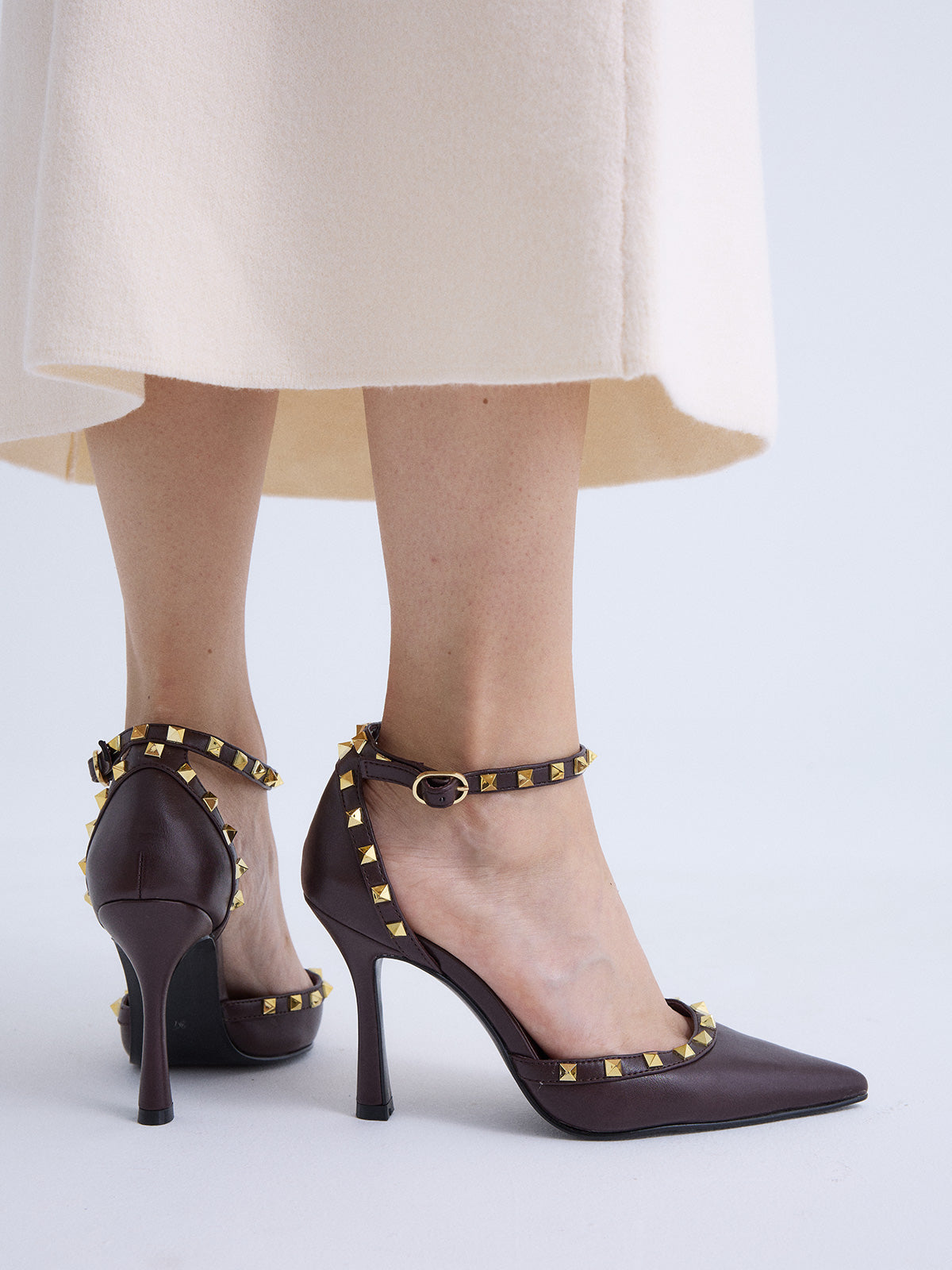 ANGELIA-825 PU BORDEAUX GOLD