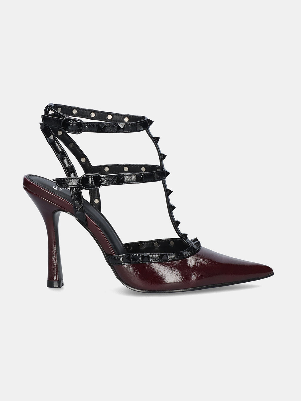 ANGELIA-890 PU BORDEAUX BLACK