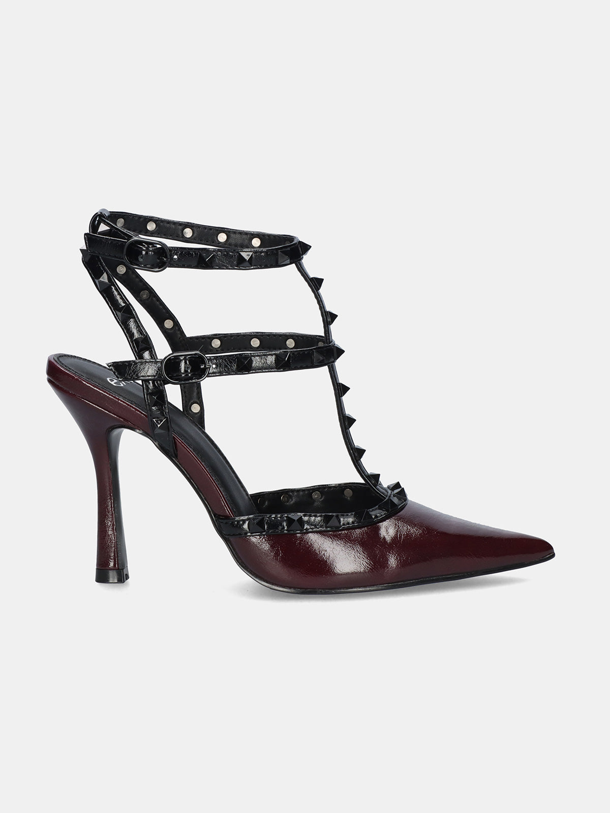 ANGELIA-890 PU BORDEAUX BLACK