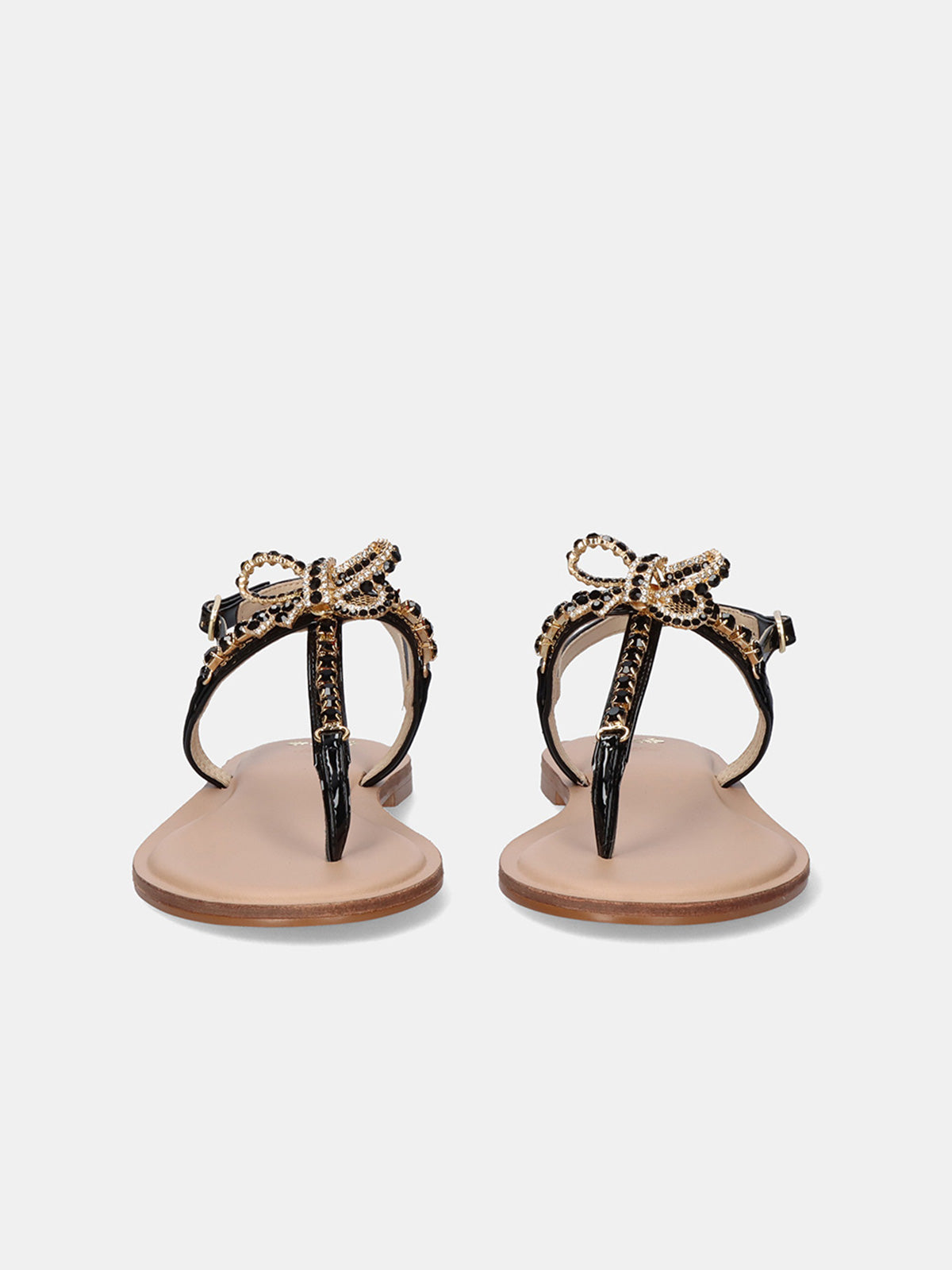 ANGELINA-128 STRASS BLACK