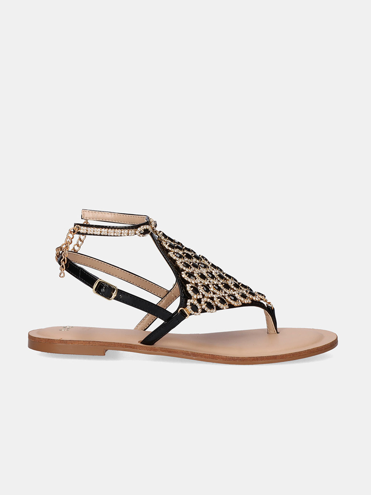 ANGELINA-130 STRASS BLACK