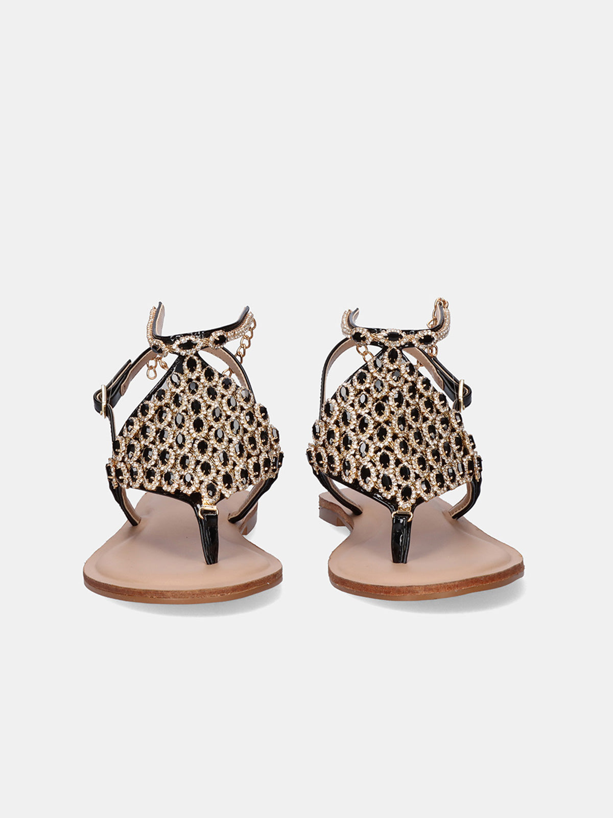 ANGELINA-130 STRASS BLACK