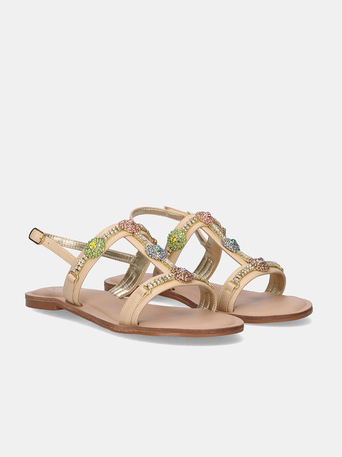 ANGELINA-143 STRASS BEIGE