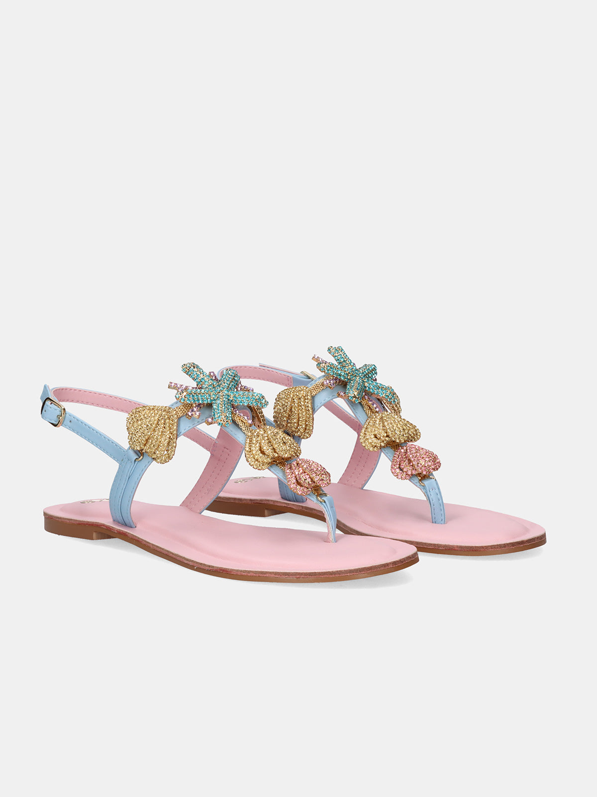 ANGELINA-158 STRASS AQUA PINK