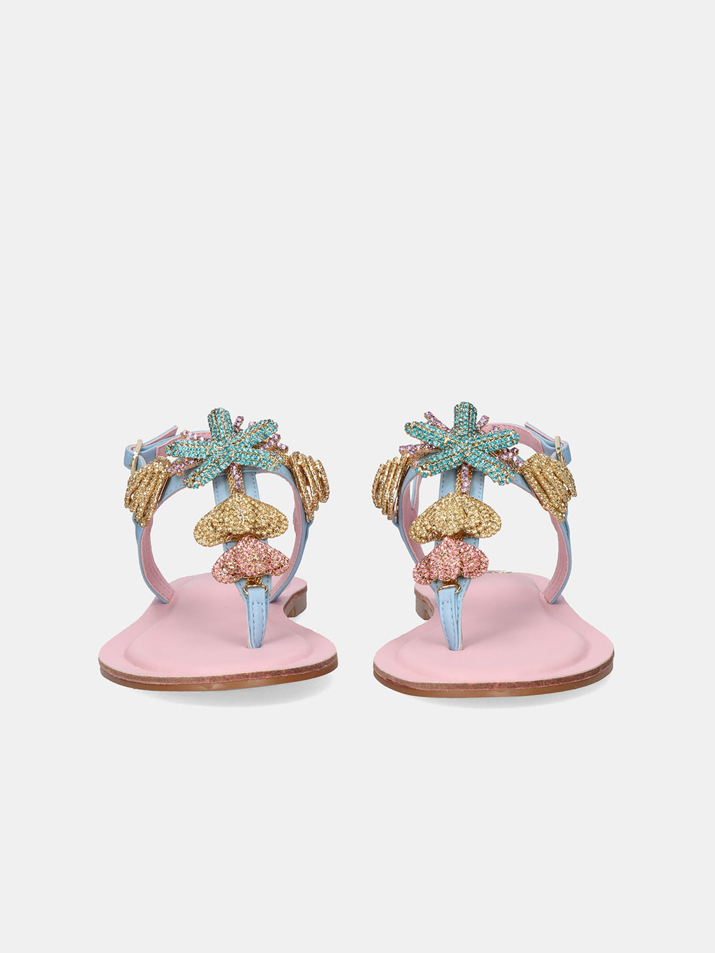 ANGELINA-158 STRASS AQUA PINK