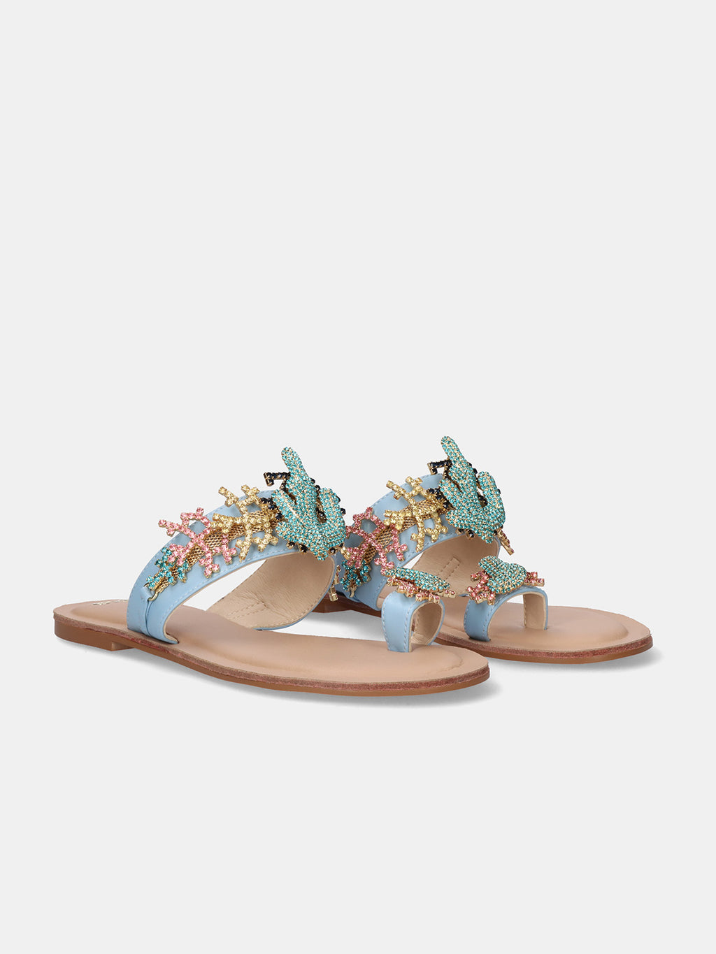 ANGELINA-162 STRASS AQUA