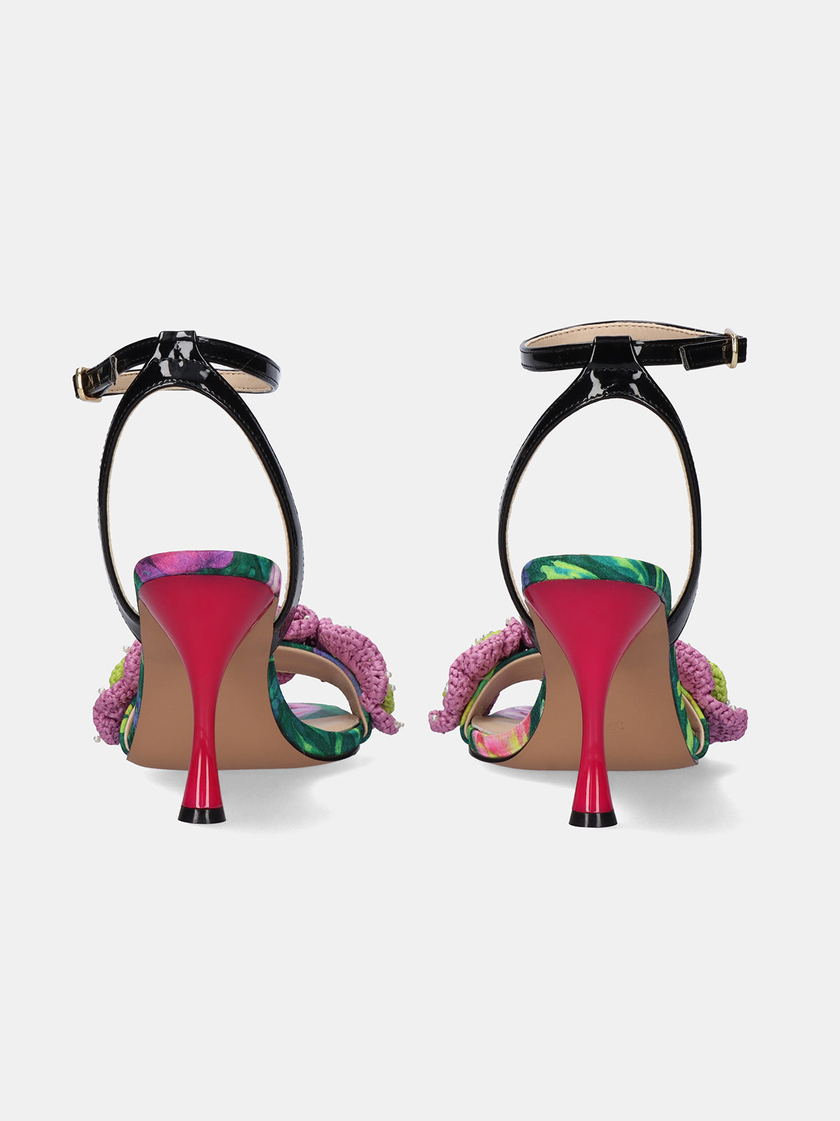 ANITA-116 FLOWER GREEN BLK