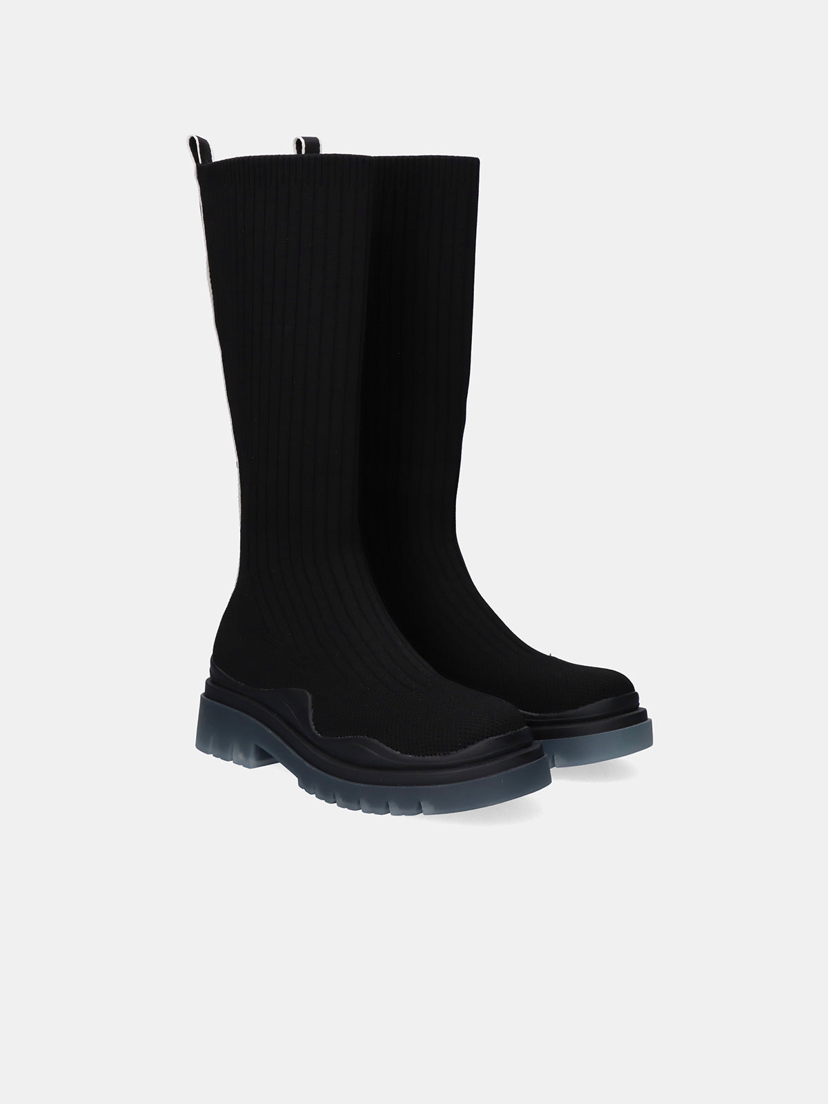 B077-H301 KNIT BLACK