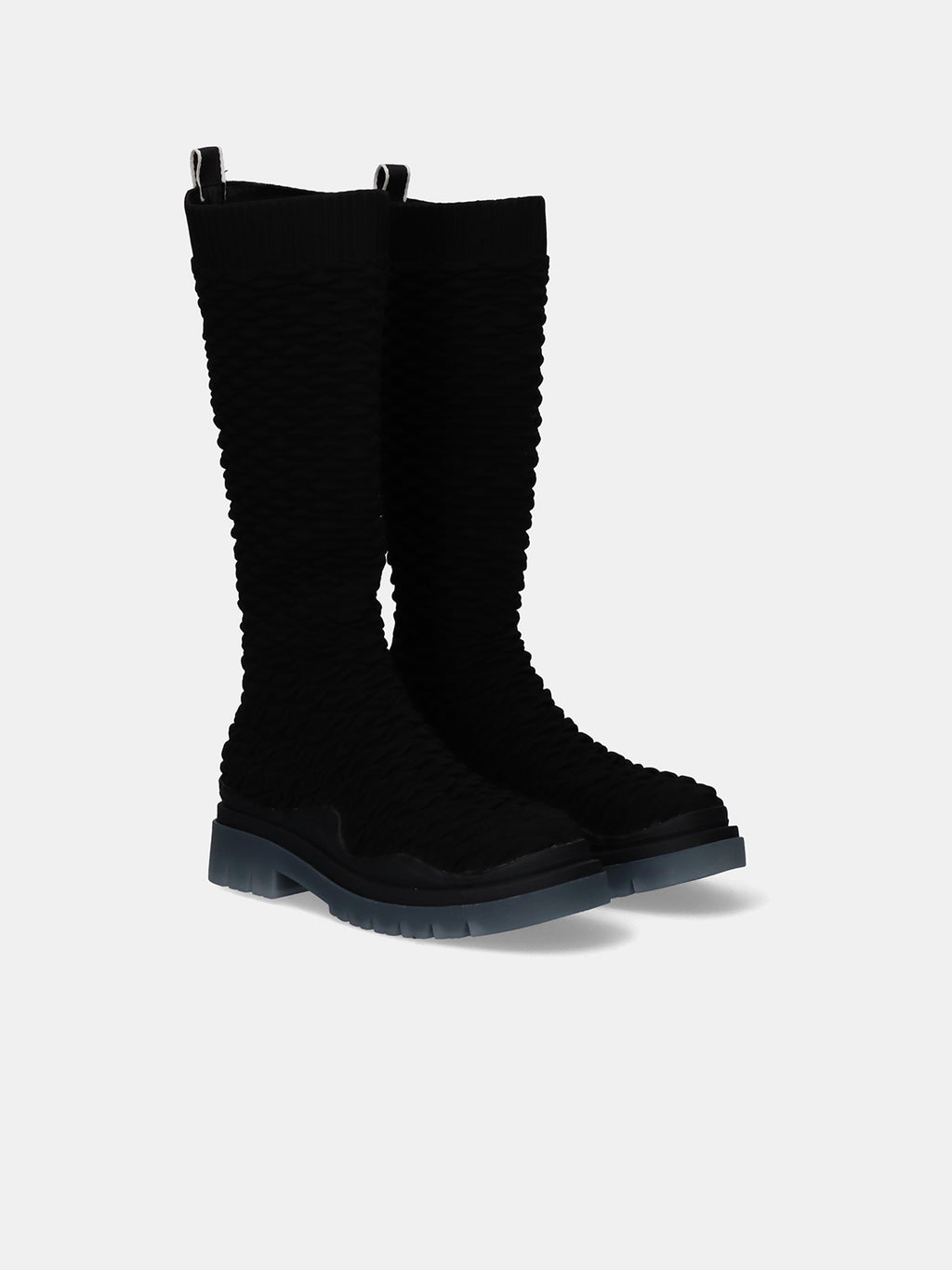 B077-H505 KNIT BLACK