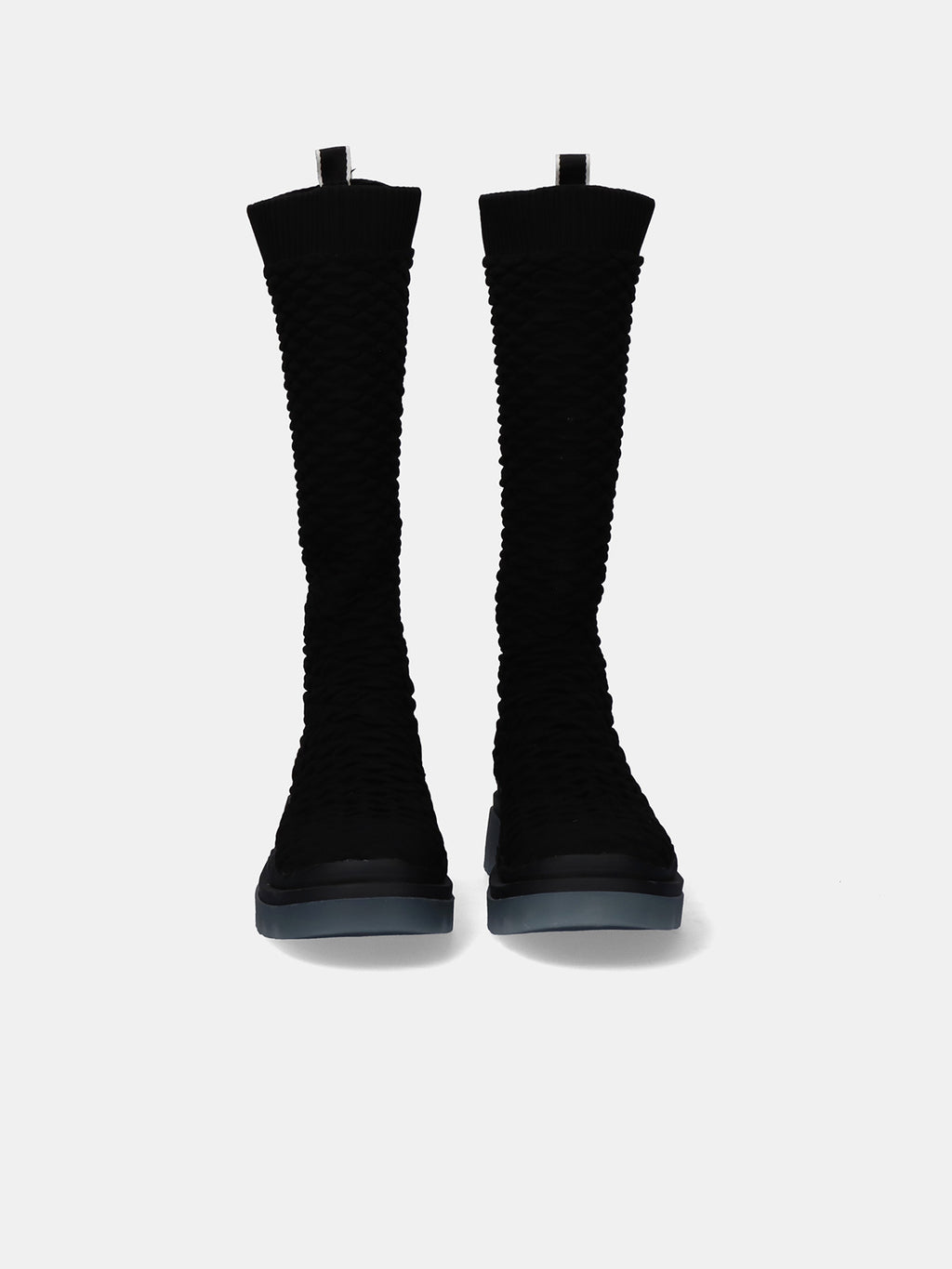 B077-H505 KNIT BLACK