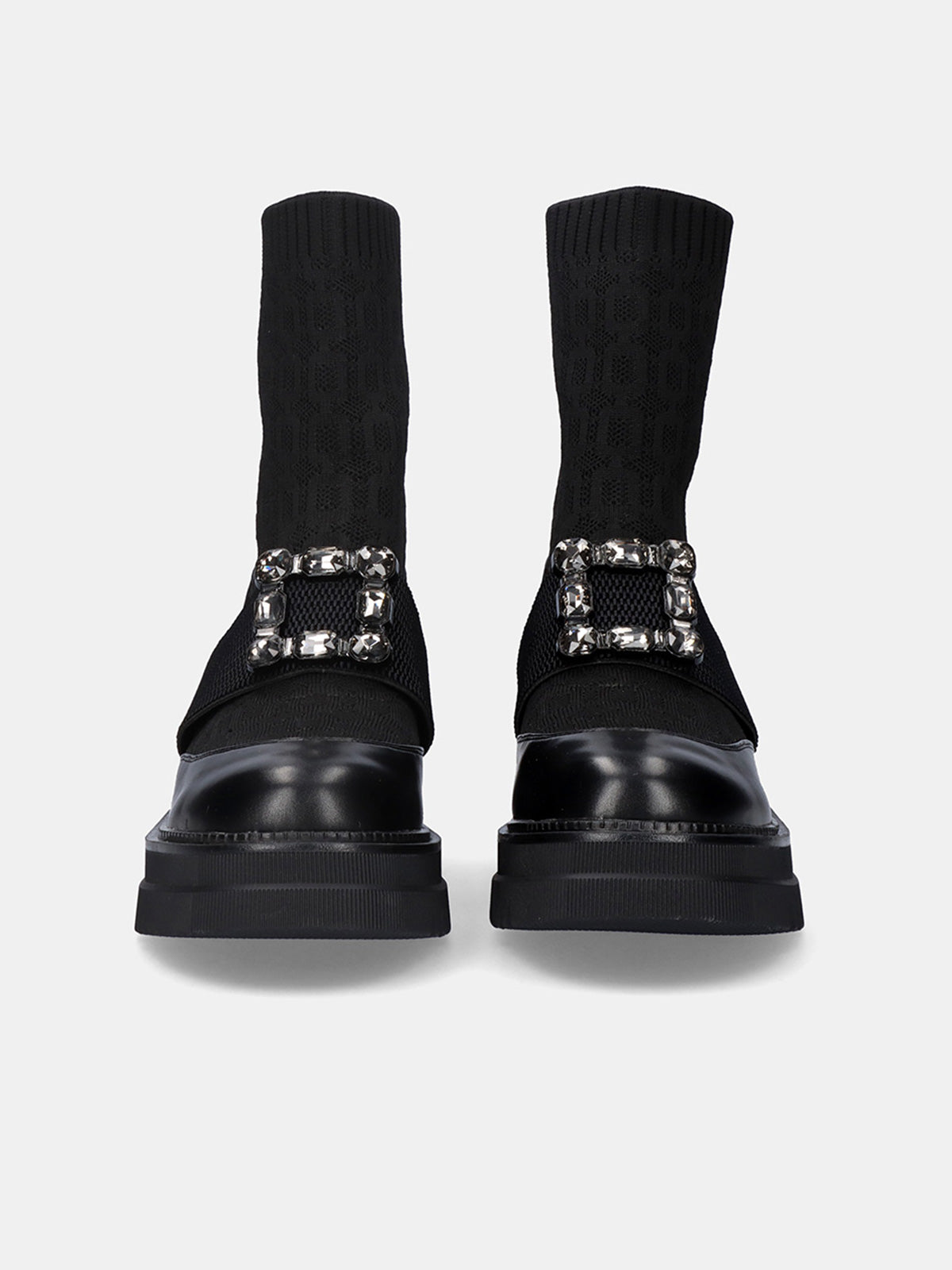 B079-H1033 KNIT BLACK