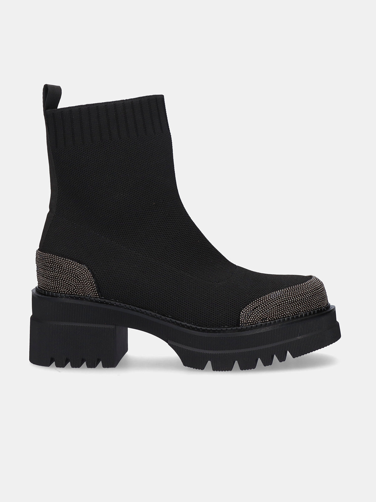 B079-H1037 KNIT BLACK