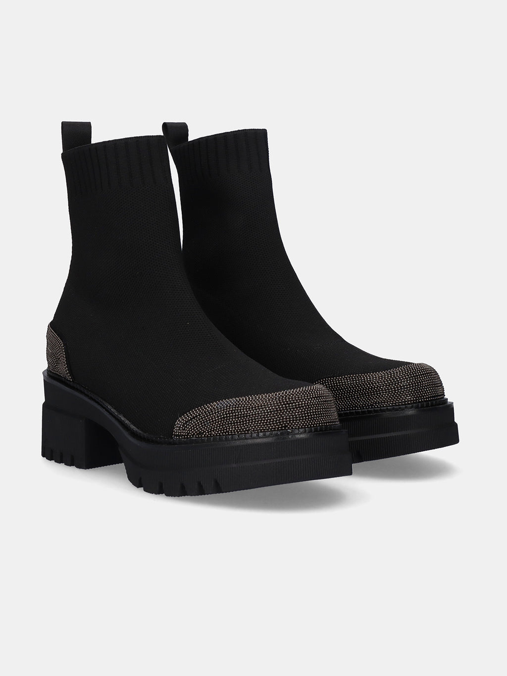 B079-H1037 KNIT BLACK