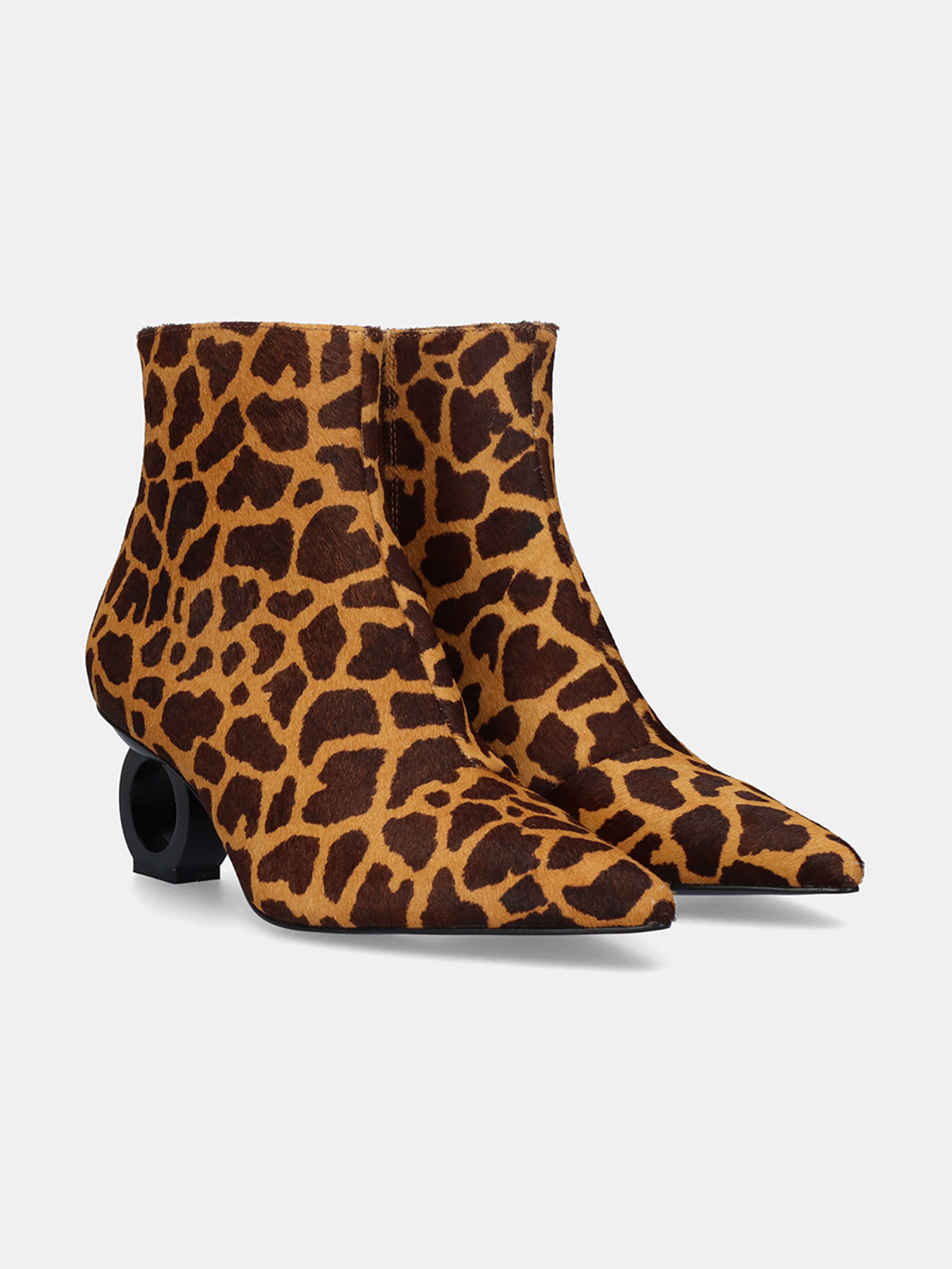 BRUNA-612 LEATHER LEOPARD