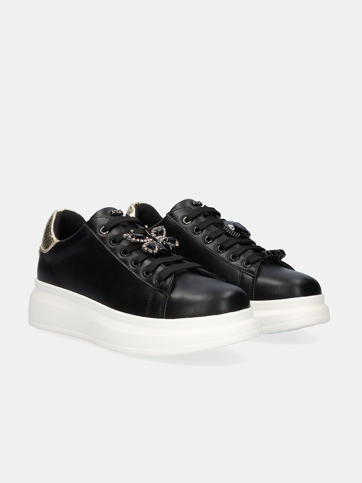 BUTTERFLY PU BLACK-GOLD