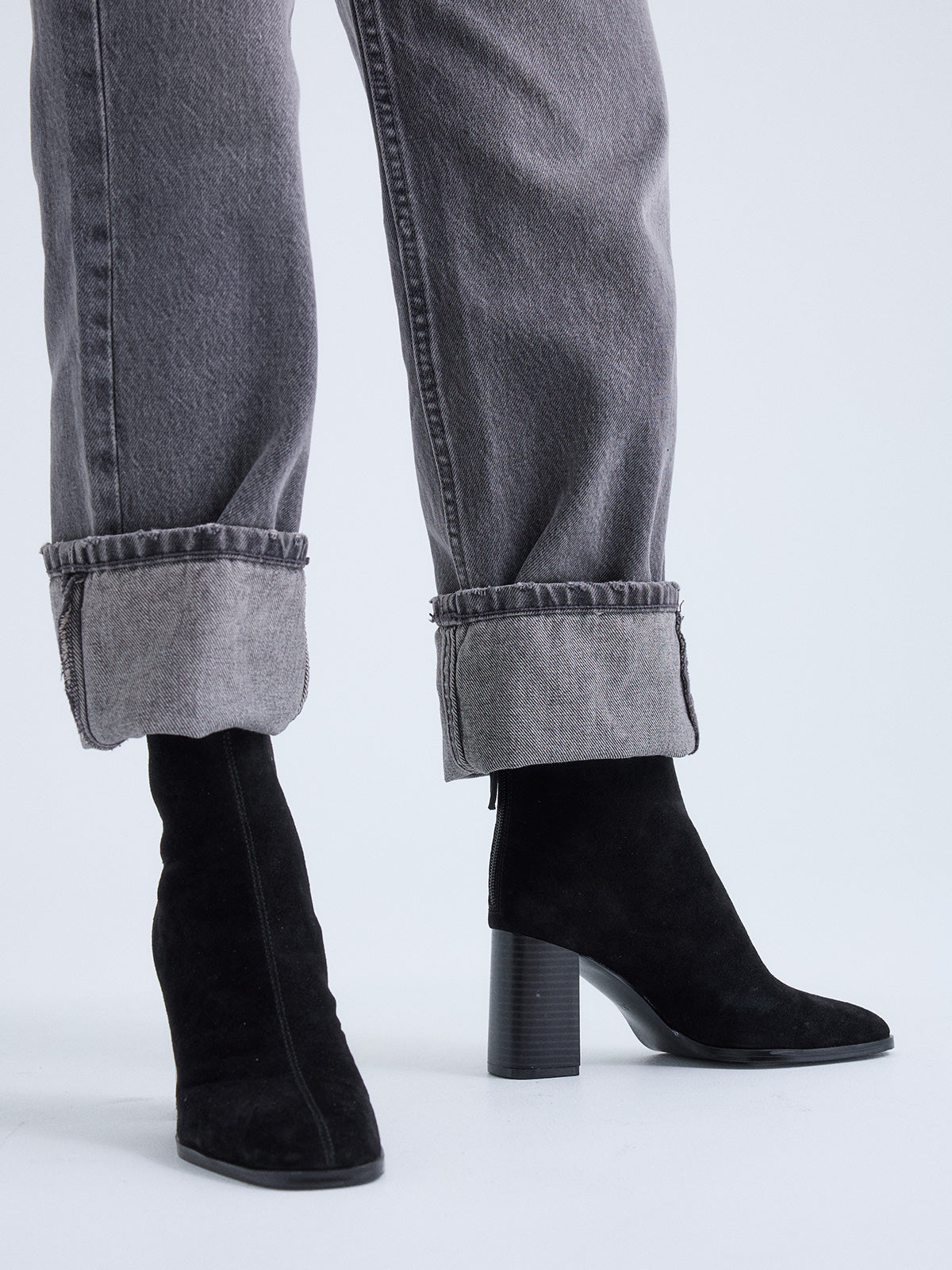 CARLA-625 SUEDE BLACK