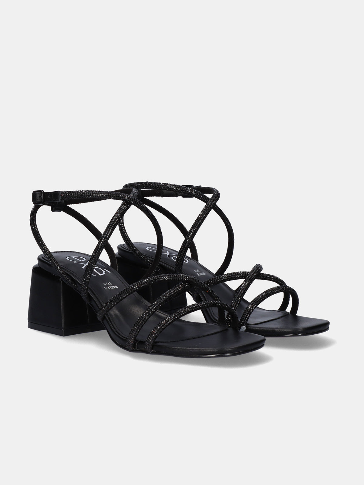 CARMEN-155 STRASS BLACK