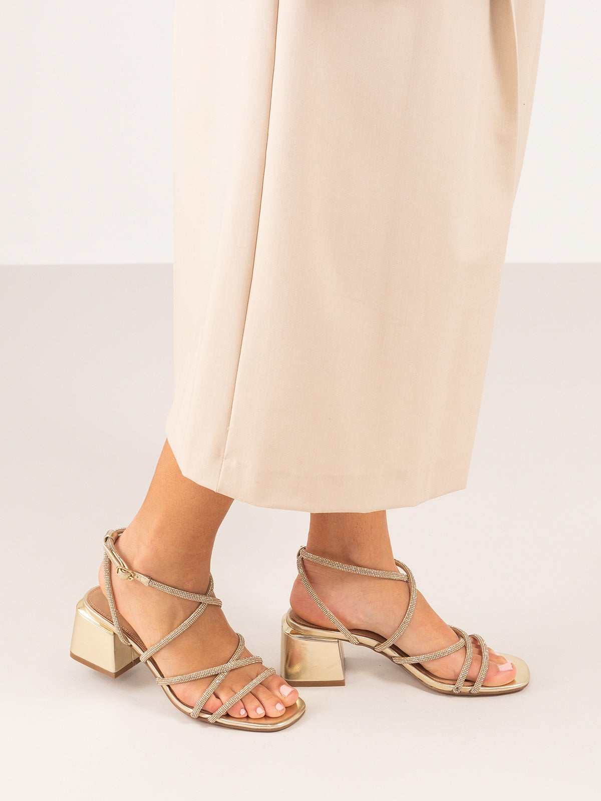 CARMEN-155 STRASS GOLD