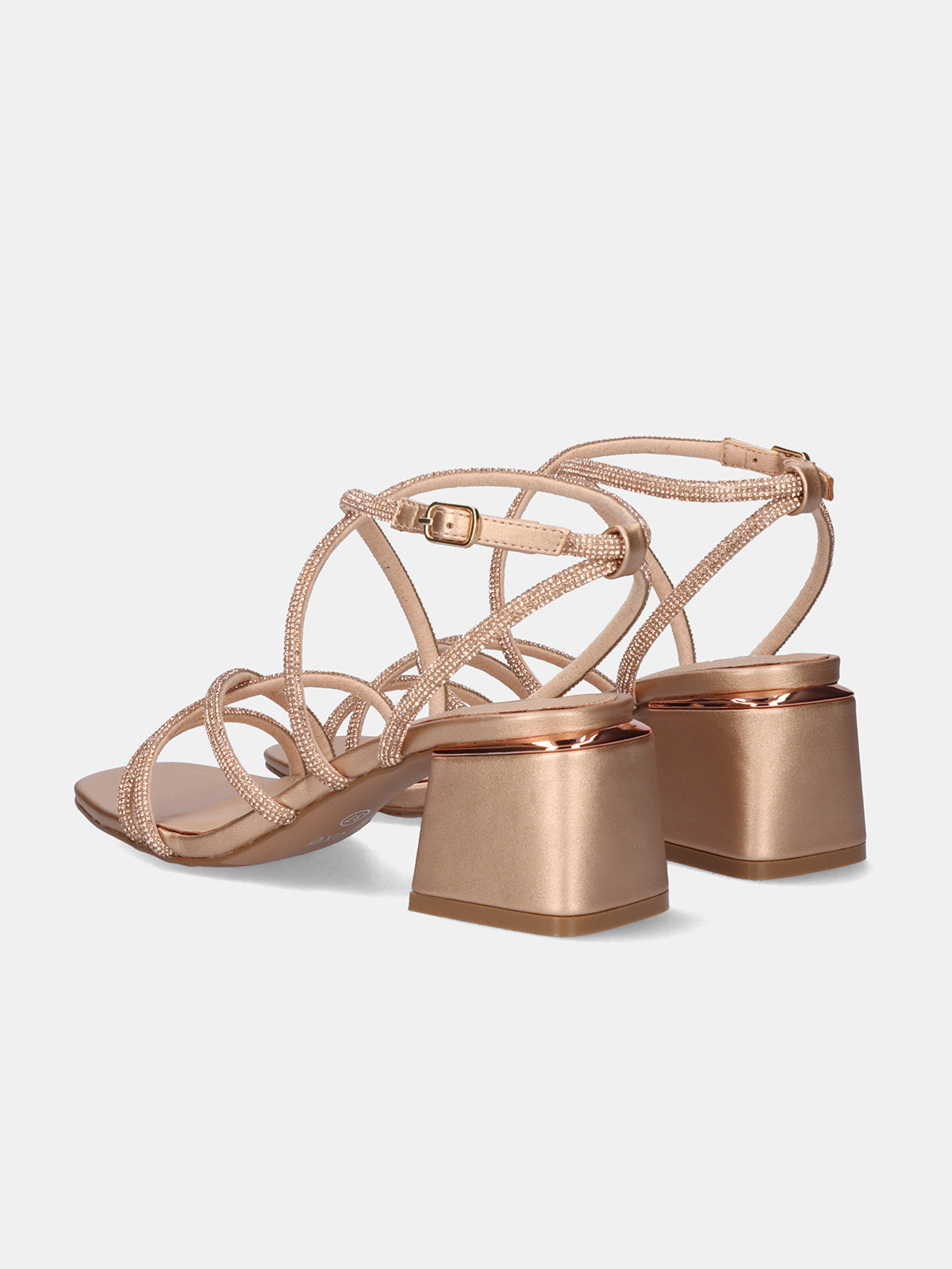 CARMEN-155 STRASS PINK GOLD