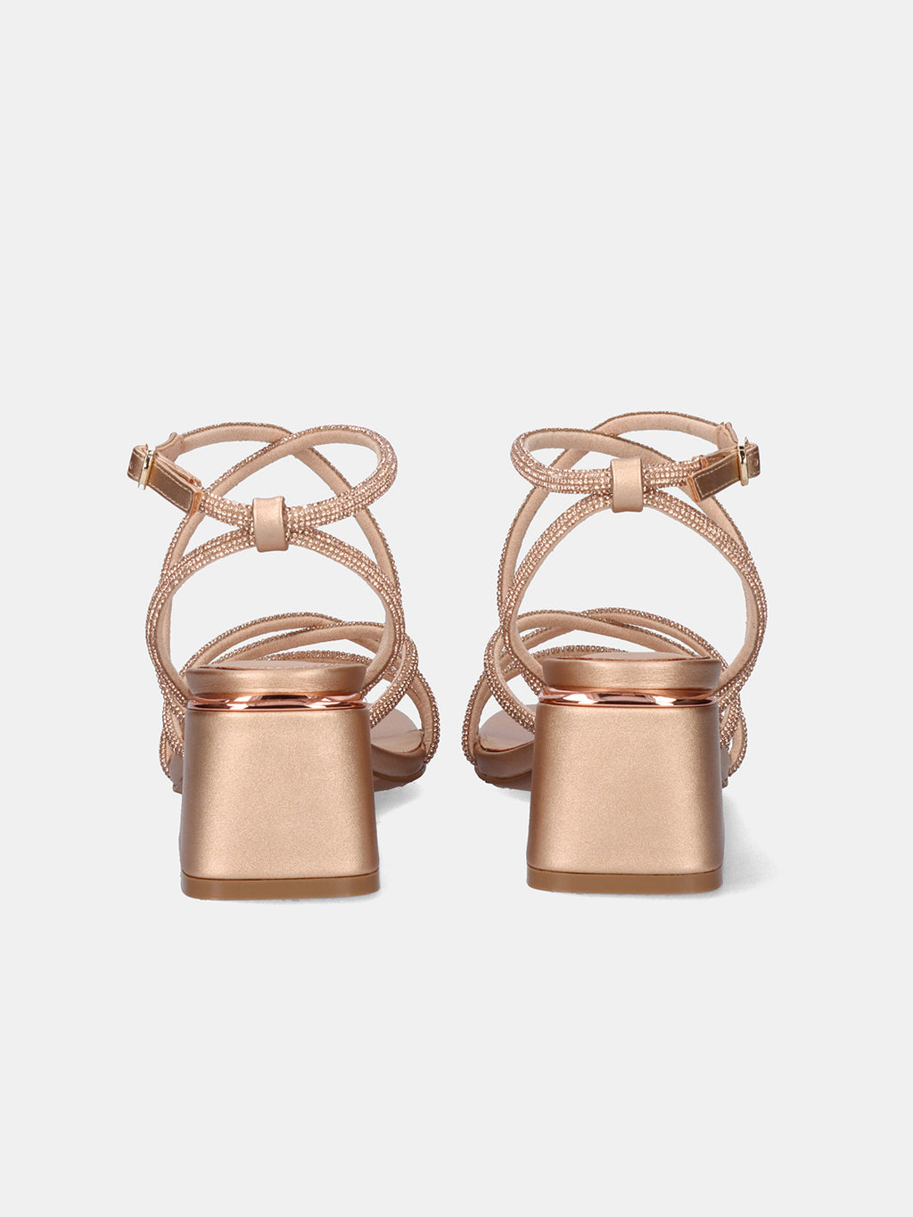 CARMEN-155 STRASS PINK GOLD