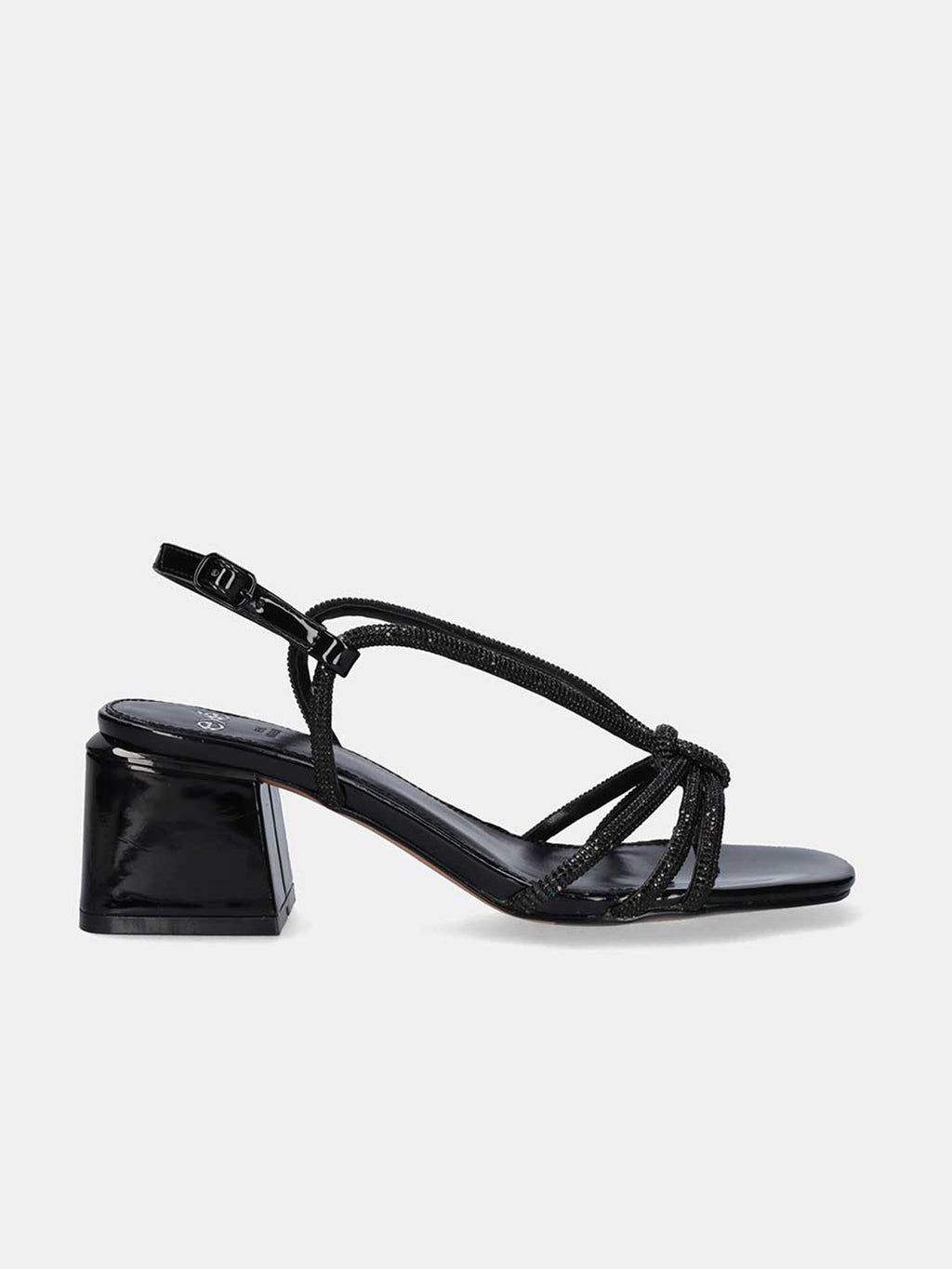 CARMEN-300 STRASS BLACK