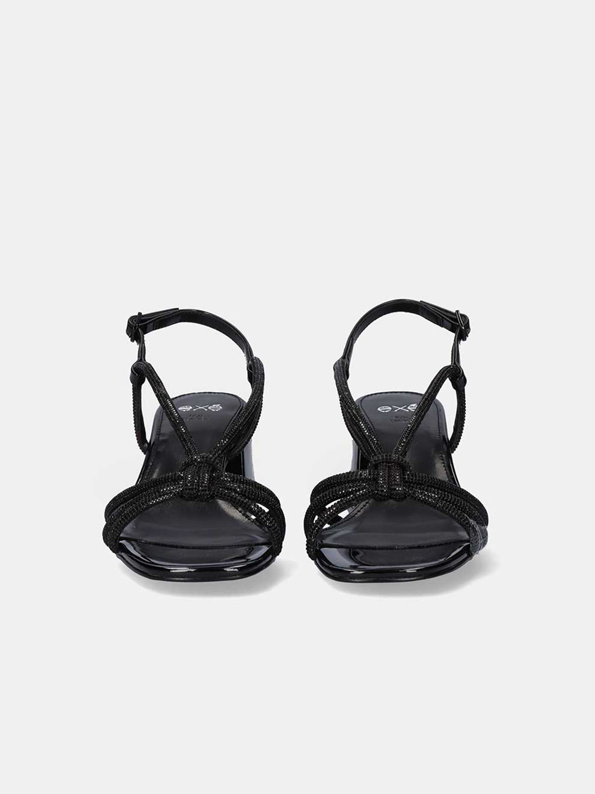 CARMEN-300 STRASS BLACK