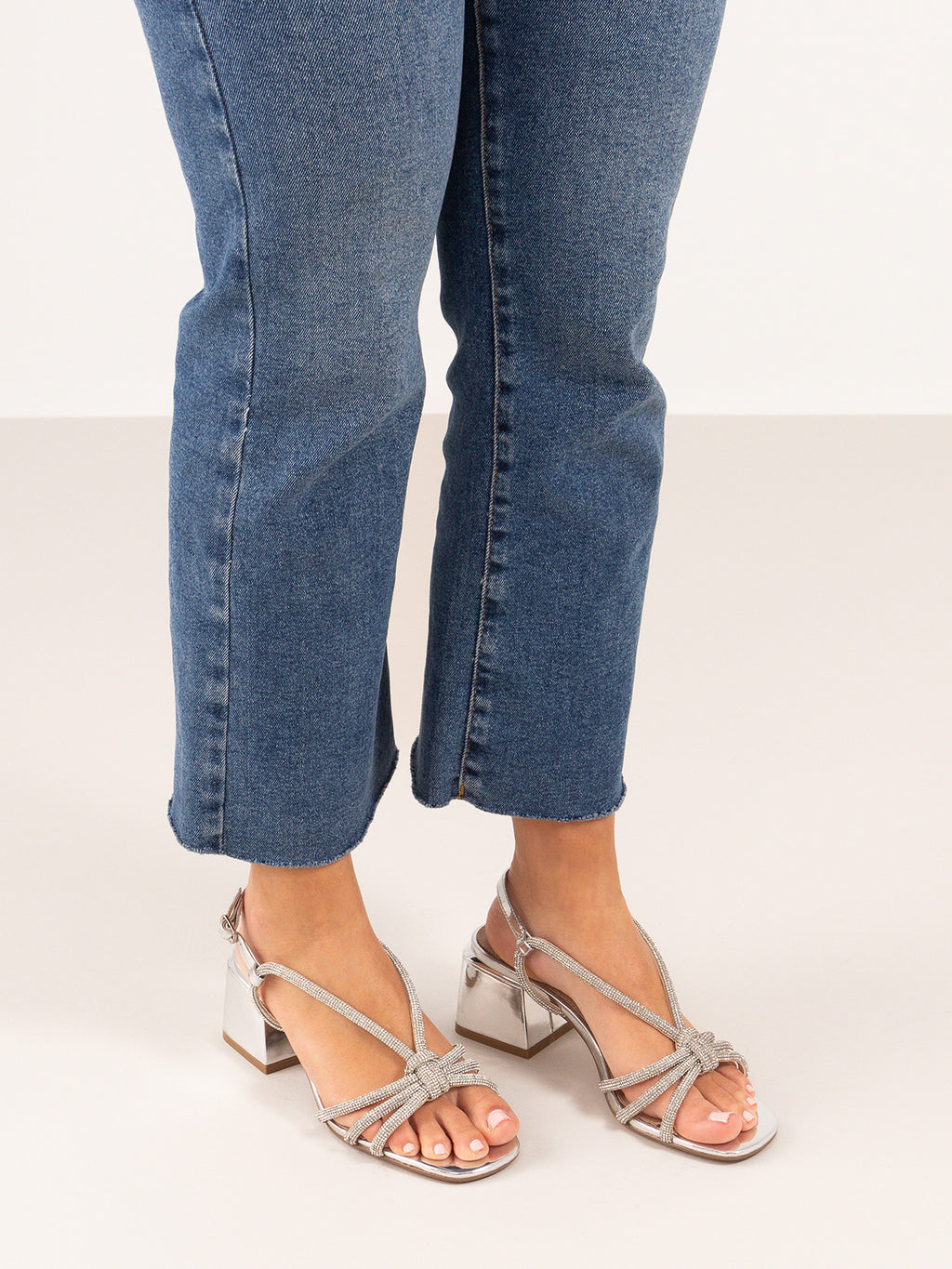 CARMEN-300 STRASS SILVER