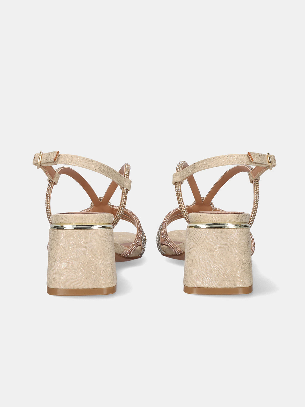 CARMEN-300B STRASS GOLD SILV