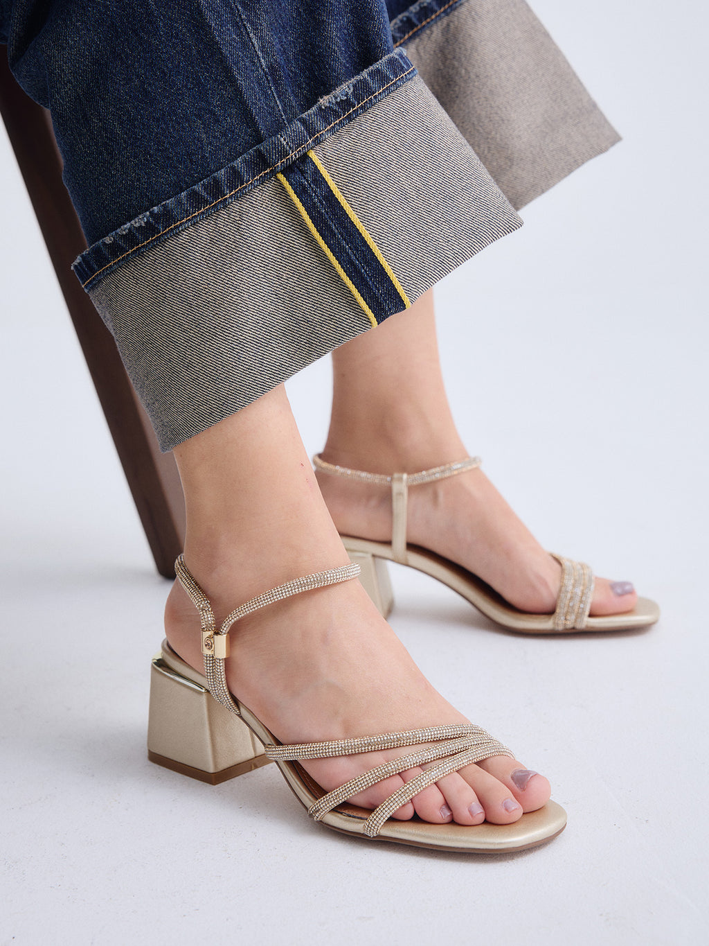 CARMEN-339 STRASS GOLD