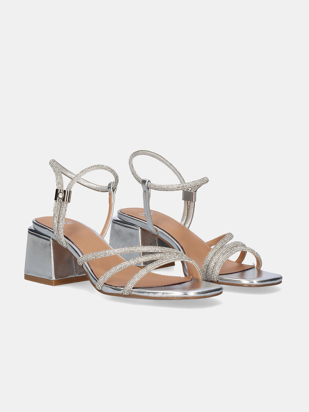 CARMEN-339 STRASS SILVER