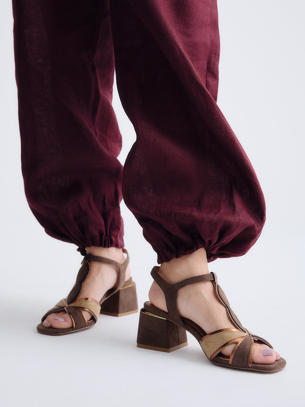 CARMEN-441 FABRIC BROWN BRZE