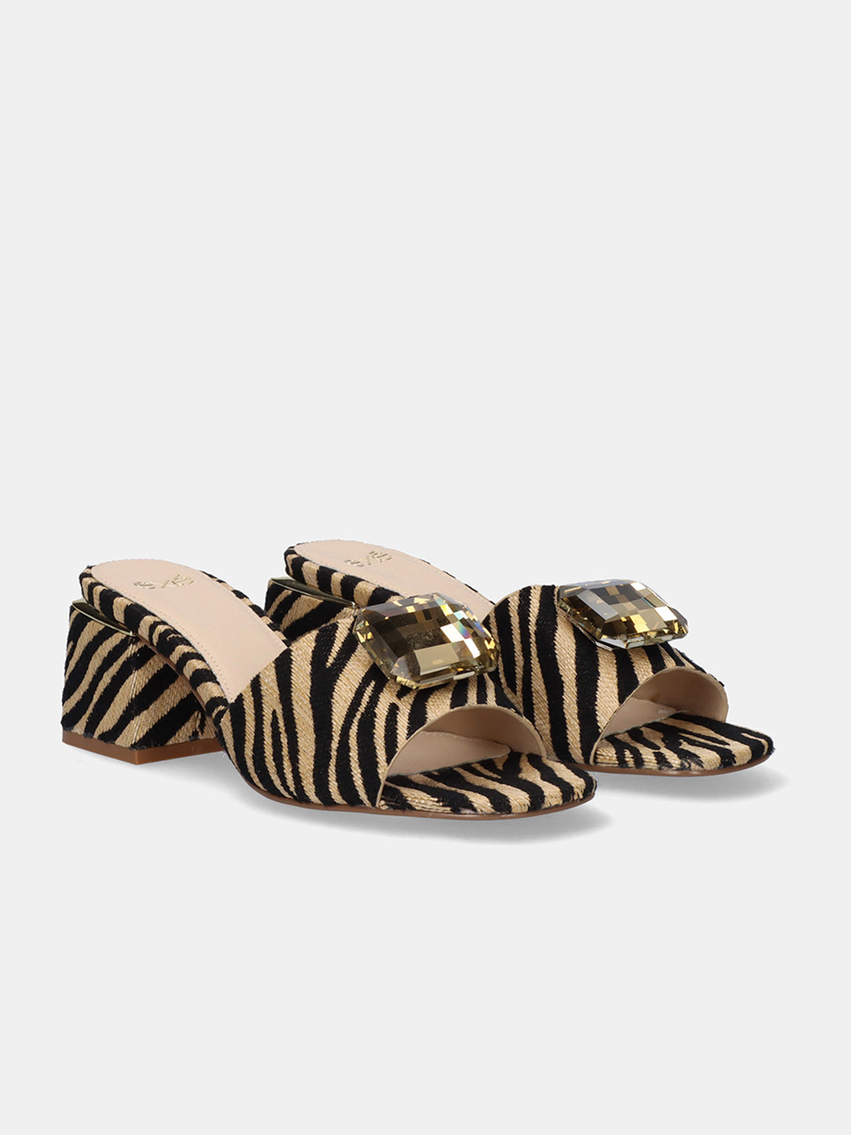 CARMEN-652 ZEBRA BEIGE BLK