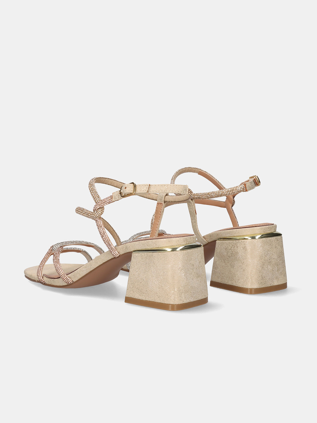 CARMEN-777 STRASS GOLD SILVER