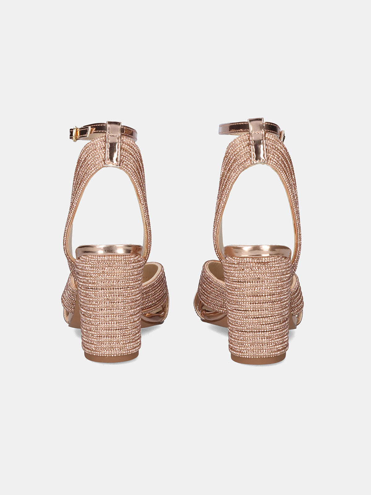 CAROL-505 STRASS PINK GOLD