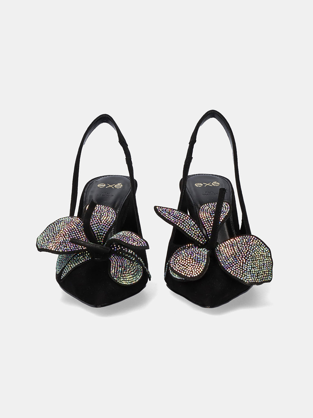 CORINA-143 FABRIC BLACK-SILV