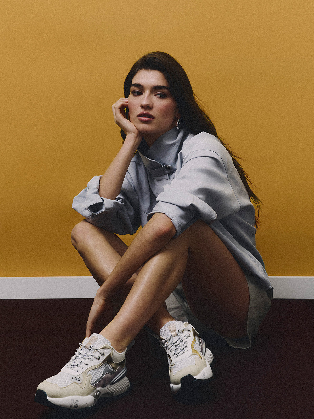 D190608-13B PU WHITE BEIGE