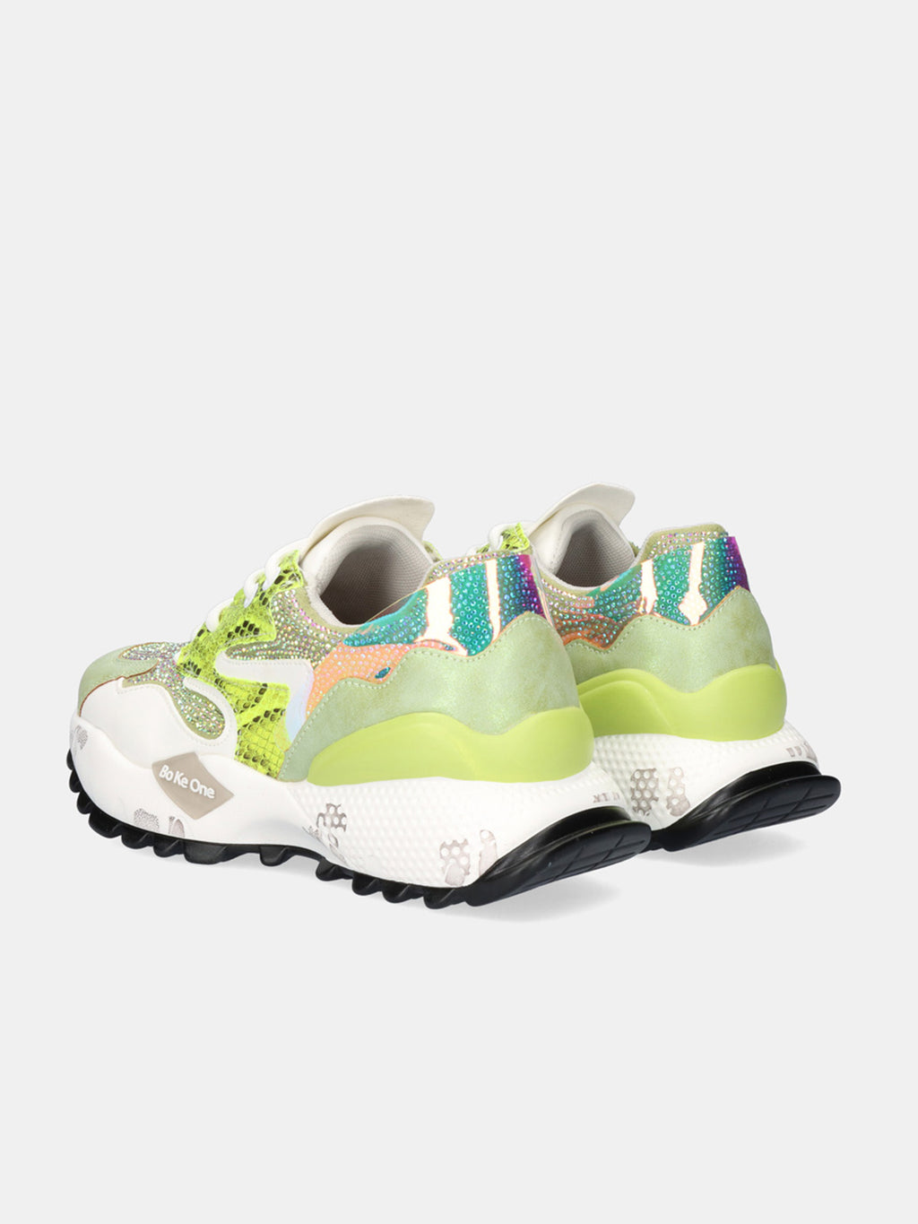 D190608-17 PU WHT GREEN