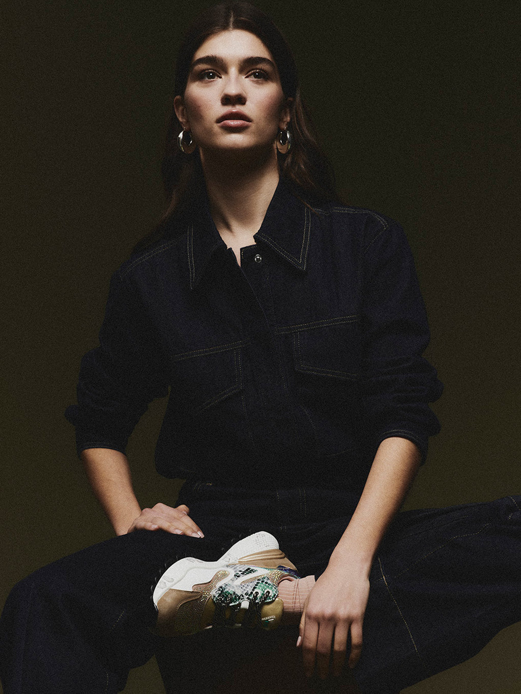 D190608-17B PU GOLD GREEN