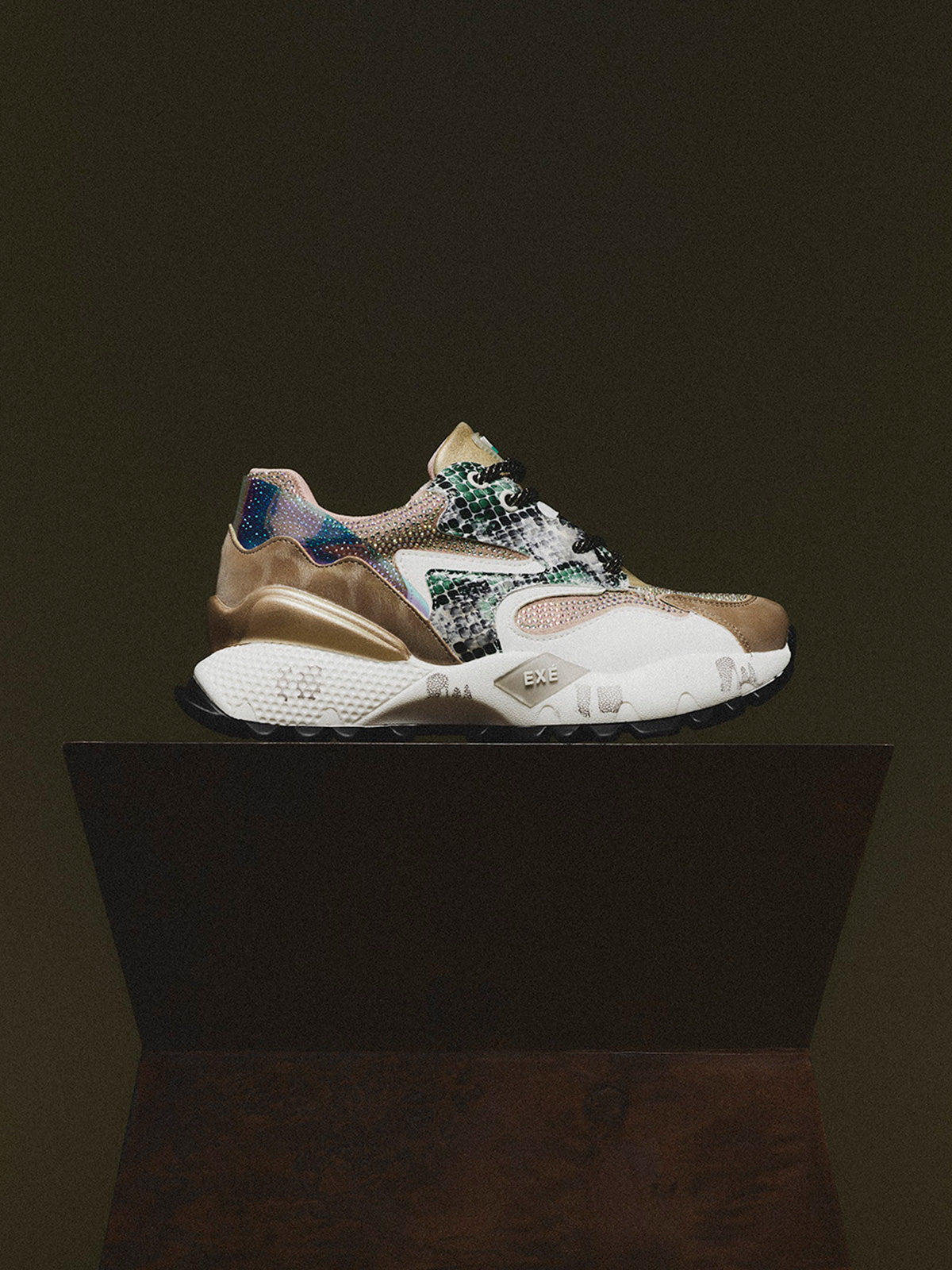 D190608-17B PU GOLD GREEN