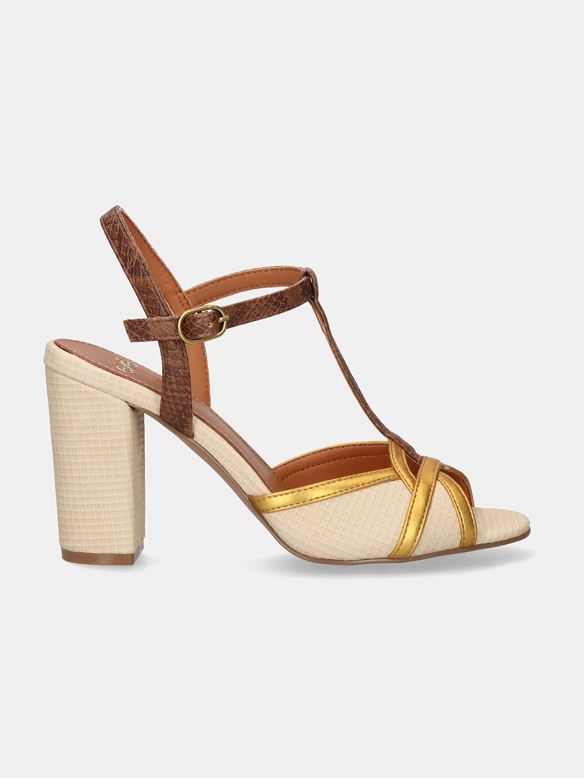 DENISE-500 PU BEIGE BRWN