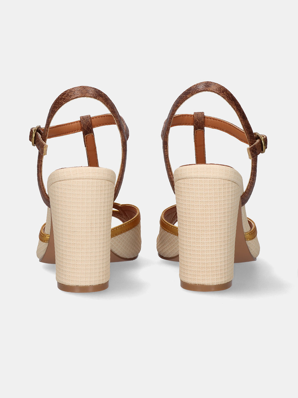 DENISE-500 PU BEIGE BRWN