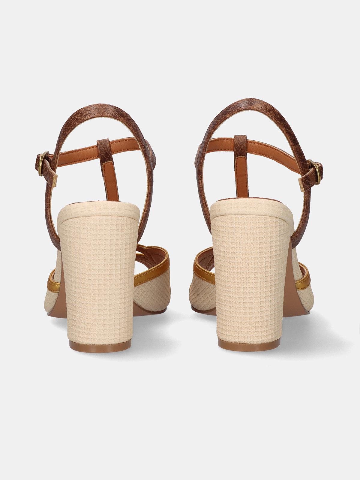 DENISE-500 PU BEIGE BRWN