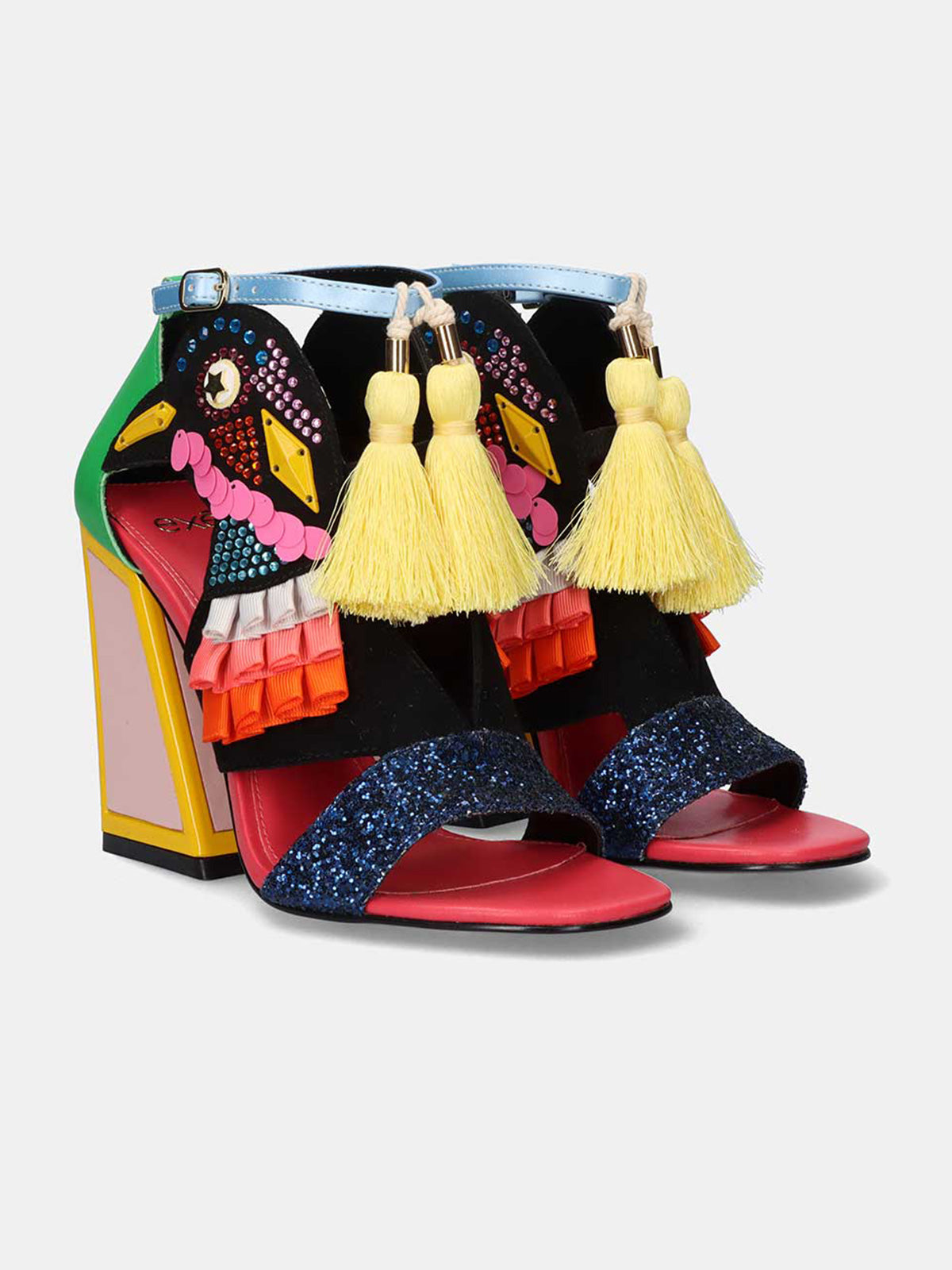 DOMINIC-402 PU GREEN BLUE